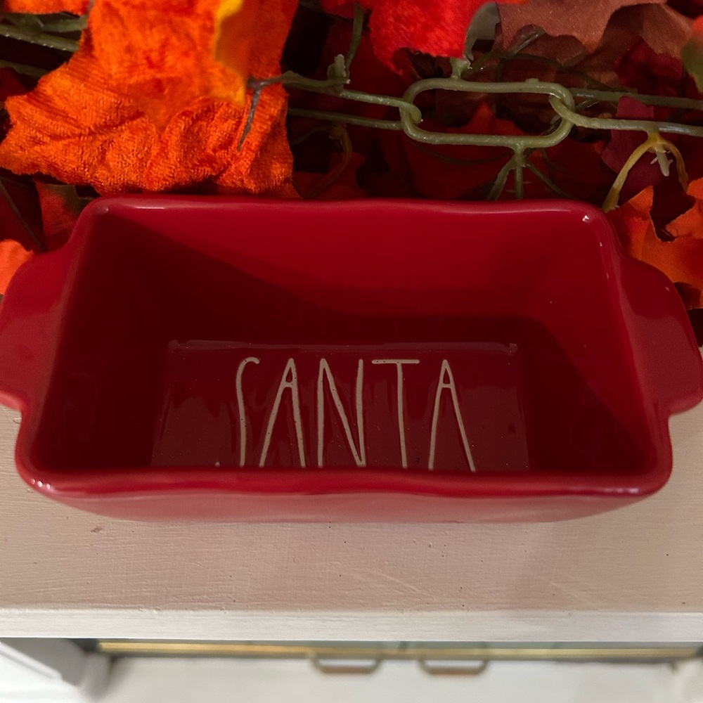 “Santa” Mini Bread Loaf by Rae Dunn - Picture 2 of 3